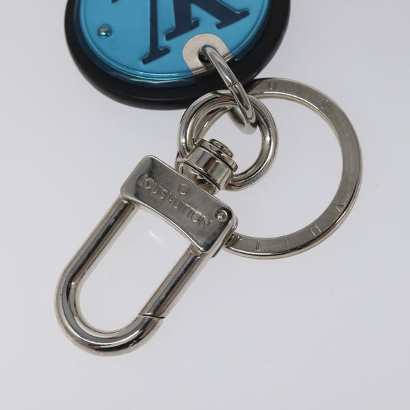 LOUIS VUITTON LV Circle Key Holder metal Silver M67362 LV Auth JB061
