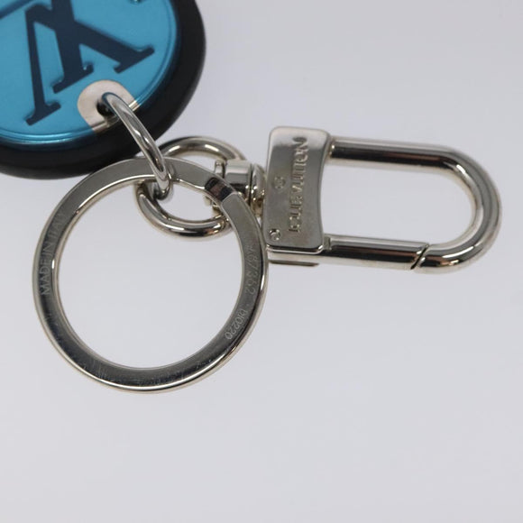 LOUIS VUITTON LV Circle Key Holder metal Silver M67362 LV Auth JB061