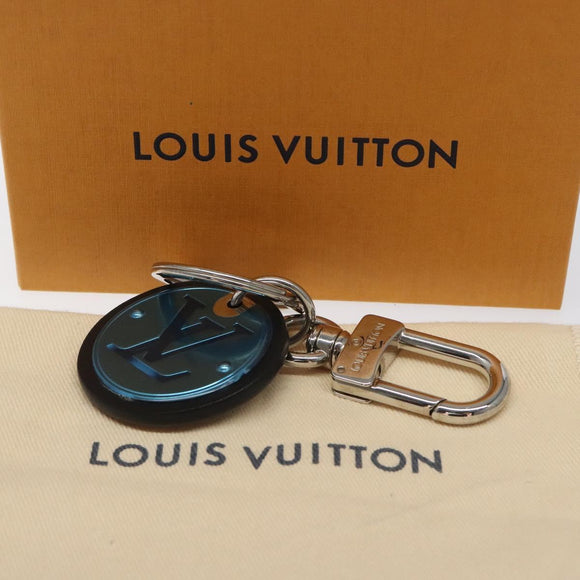 LOUIS VUITTON LV Circle Key Holder metal Silver M67362 LV Auth JB061