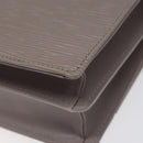 LOUIS VUITTON Epi Biarritz Shoulder Bag Gray pepper M5293C LV Auth JB065V-16