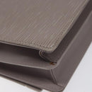 LOUIS VUITTON Epi Biarritz Shoulder Bag Gray pepper M5293C LV Auth JB065V-17