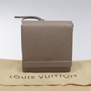 LOUIS VUITTON Epi Biarritz Shoulder Bag Gray pepper M5293C LV Auth JB065V-12