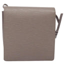 LOUIS VUITTON Epi Biarritz Shoulder Bag Gray pepper M5293C LV Auth JB065V-2