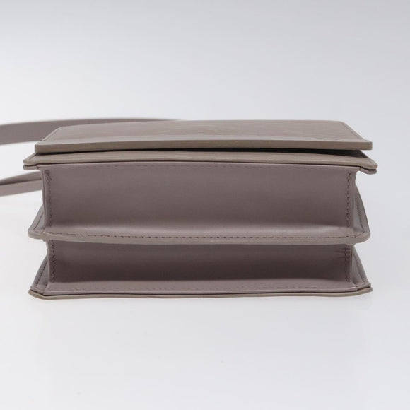 LOUIS VUITTON Epi Biarritz Shoulder Bag Gray pepper M5293C LV Auth JB065V