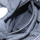 BURBERRY Nova Check Shoulder Bag Wool Navy Auth JB068-19