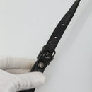 BURBERRY Nova Check Shoulder Bag Wool Navy Auth JB068-8