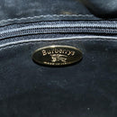 BURBERRY Nova Check Hand Bag Canvas Navy Auth JB069-15