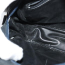 BURBERRY Nova Check Hand Bag Canvas Navy Auth JB069-18