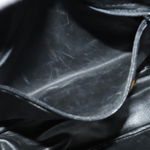 BURBERRY Nova Check Hand Bag Canvas Navy Auth JB069