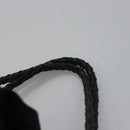 BURBERRY Nova Check Hand Bag Canvas Navy Auth JB069-28