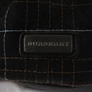 BURBERRY Nova Check Hand Bag Canvas Navy Auth JB069-36