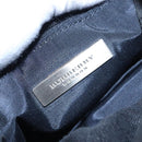 BURBERRY Nova Check Hand Bag Canvas Navy Auth JB069-37