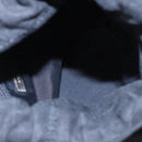 BURBERRY Nova Check Hand Bag Canvas Navy Auth JB069-38