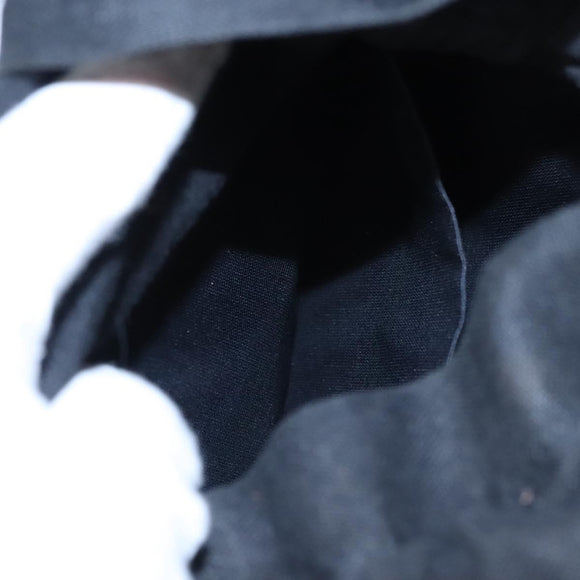 BURBERRY Nova Check Hand Bag Canvas Navy Auth JB069