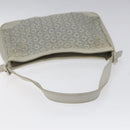 CELINE C Macadam Canvas Shoulder Bag Gray Auth JB071-7