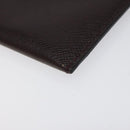 LOUIS VUITTON Taiga Document Case Clutch Bag Acajou M99087 LV Auth JB083-15