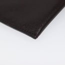 LOUIS VUITTON Taiga Document Case Clutch Bag Acajou M99087 LV Auth JB083-14