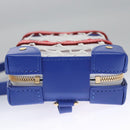 LOUIS VUITTON LVxNBA Tigerama Soft Trunk Phone Box Bag White M80101 Auth JB084SM-5