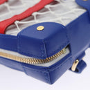 LOUIS VUITTON LVxNBA Tigerama Soft Trunk Phone Box Bag White M80101 Auth JB084SM-15