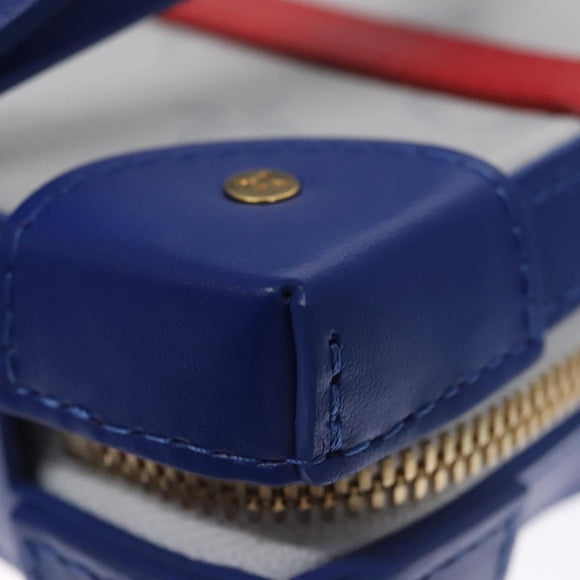 LOUIS VUITTON LVxNBA Tigerama Soft Trunk Phone Box Bag White M80101 Auth JB084SM