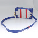 LOUIS VUITTON LVxNBA Tigerama Soft Trunk Phone Box Bag White M80101 Auth JB084SM-7