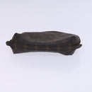 LOUIS VUITTON Monogram Trousse Demi Ronde Cosmetic Pouch M47520 LV Auth JB085-6