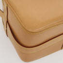LOUIS VUITTON Nomad Leather Reporter PM Shoulder Bag SPO Beige LV Auth ai626AV-14