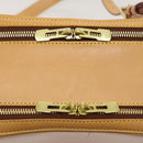 LOUIS VUITTON Nomad Leather Reporter PM Shoulder Bag SPO Beige LV Auth ai626AV-17