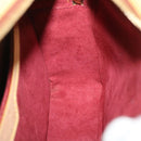 LOUIS VUITTON Nomad Leather Reporter PM Shoulder Bag SPO Beige LV Auth ai626AV-21