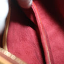 LOUIS VUITTON Nomad Leather Reporter PM Shoulder Bag SPO Beige LV Auth ai626SAV-22