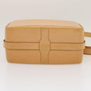 LOUIS VUITTON Nomad Leather Reporter PM Shoulder Bag SPO Beige LV Auth ai626AV-5