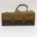 LOUIS VUITTON Monogram Reverse Giant On The go GM Tote Bag M45320 Auth ai595S-5