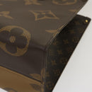 LOUIS VUITTON Monogram Reverse Giant On The go GM Tote Bag M45320 Auth ai595S-18