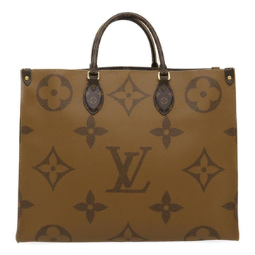 LOUIS VUITTON Monogram Reverse Giant On The go GM Tote Bag M45320 Auth ai595S - 0