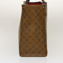 LOUIS VUITTON Monogram Reverse Giant On The go GM Tote Bag M45320 Auth ai595S-4