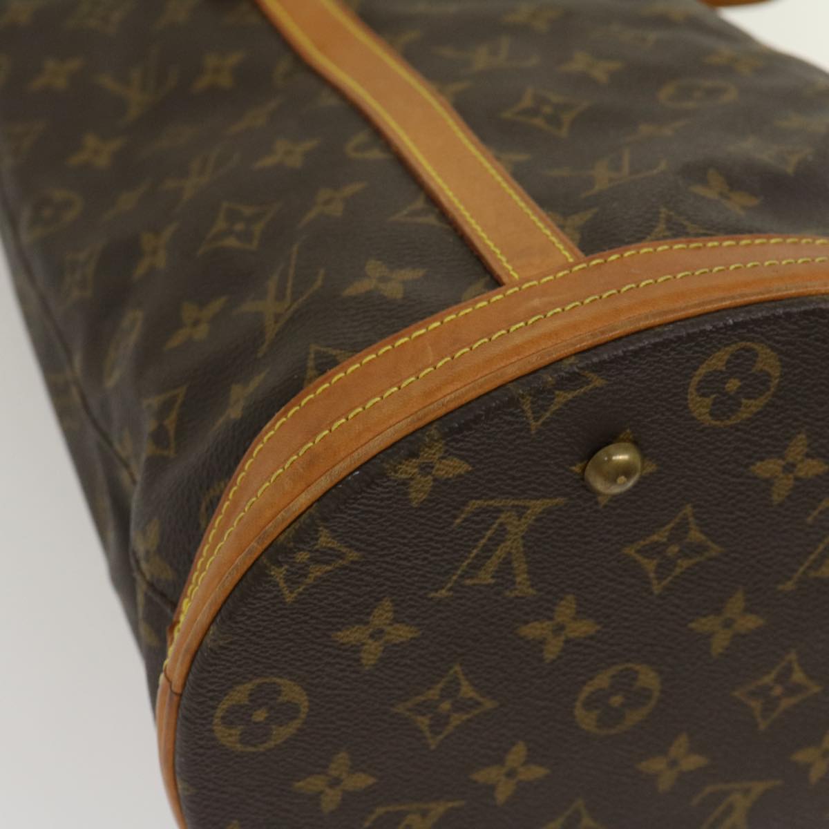 LOUIS VUITTON Monogram Bucket GM Shoulder Bag M42236 LV Auth jk1980