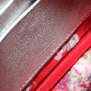 GUCCI Horsebit Pochette Shoulder Bag Lamb Skin Red Blue 534951 Auth 34948-18