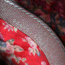 GUCCI Horsebit Pochette Shoulder Bag Lamb Skin Red Blue 534951 Auth 34948-11