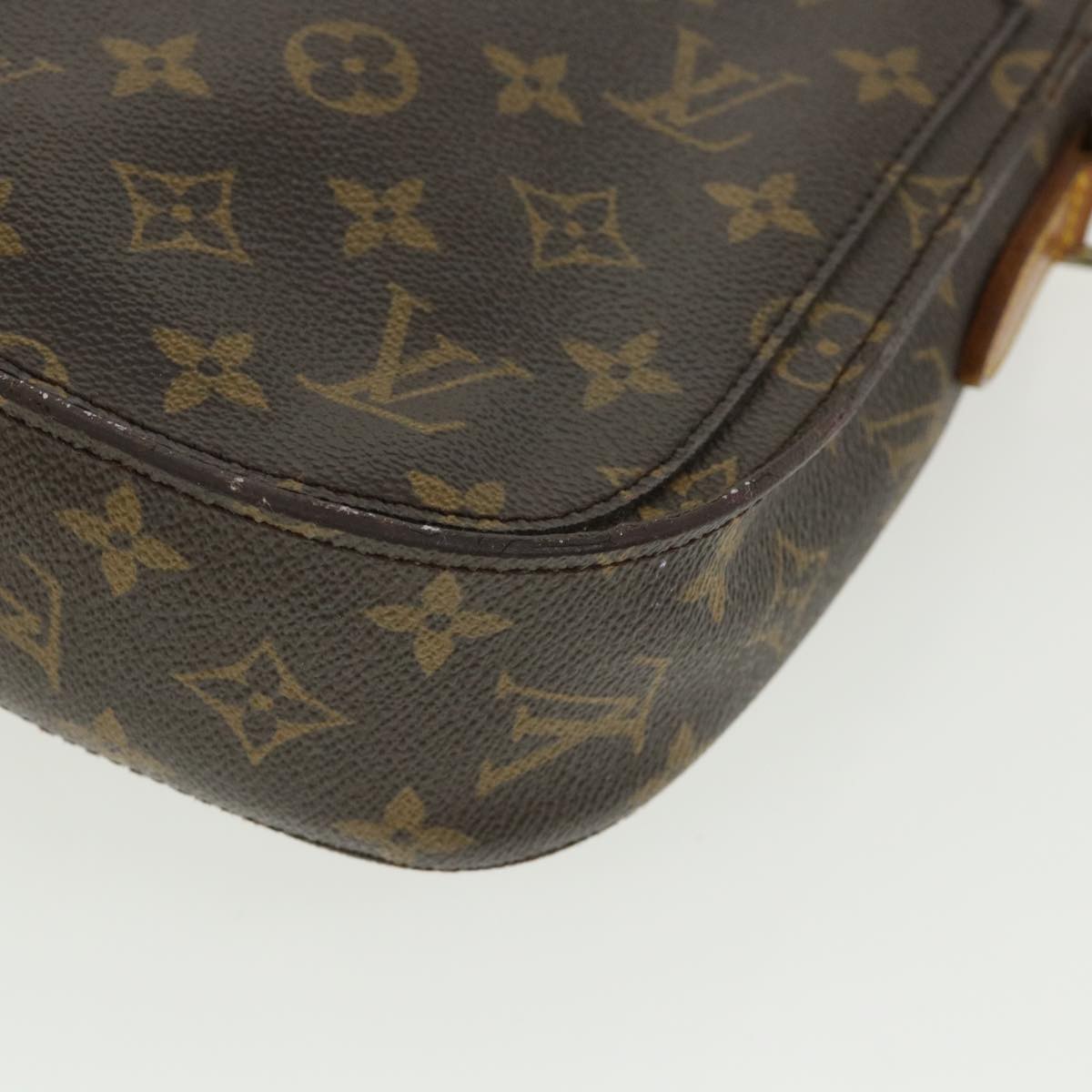 LOUIS VUITTON Monogram Saint Cloud GM Shoulder Bag M51242 LV Auth jk3015