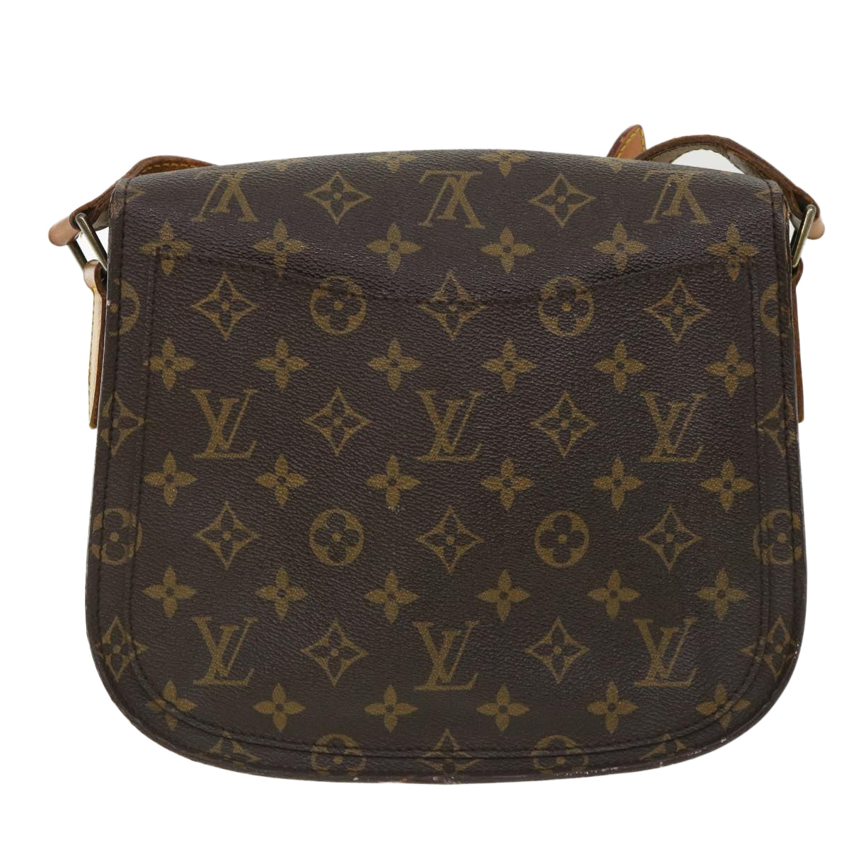 LOUIS VUITTON Monogram Saint Cloud GM Shoulder Bag M51242 LV Auth jk3015