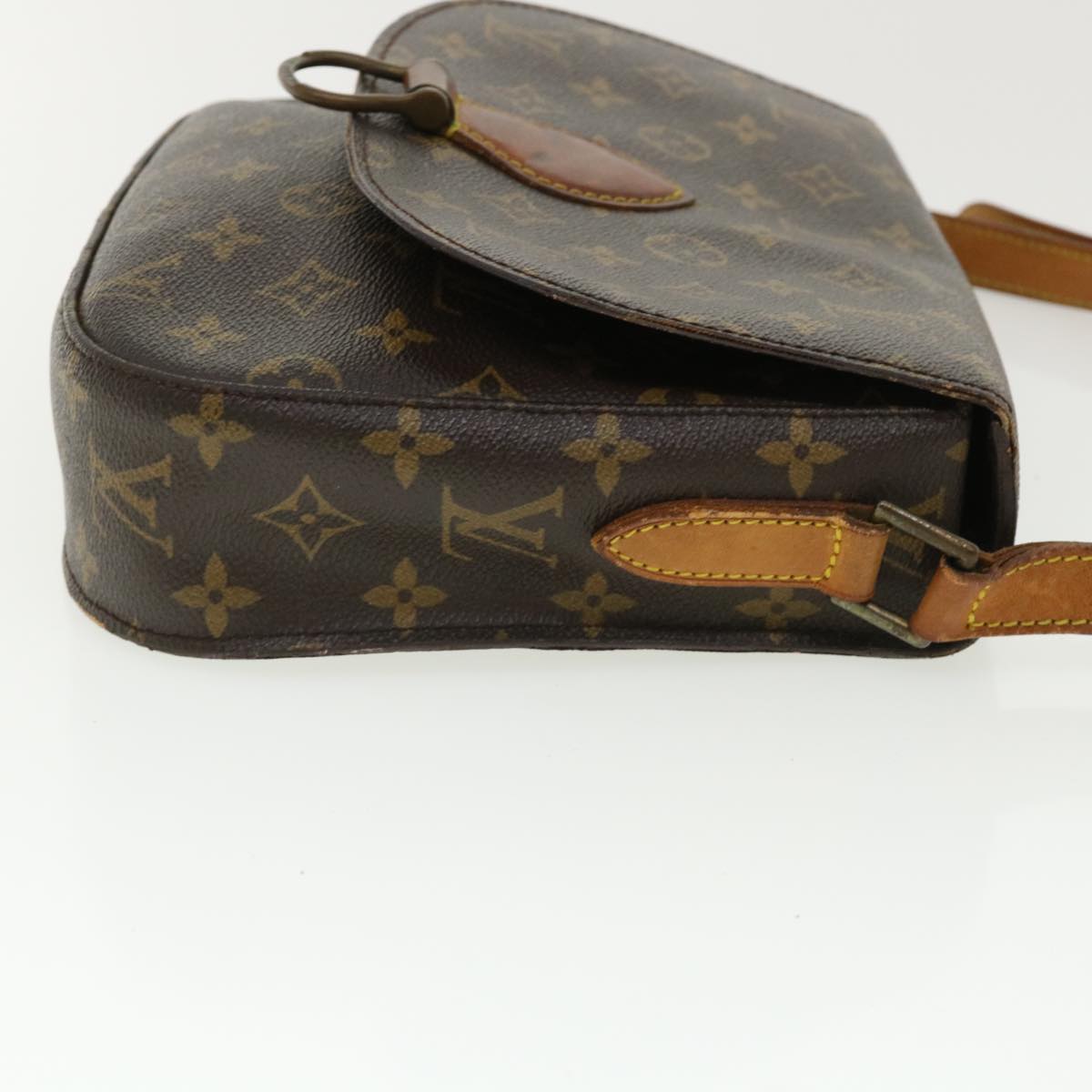 LOUIS VUITTON Monogram Saint Cloud GM Shoulder Bag M51242 LV Auth jk3015