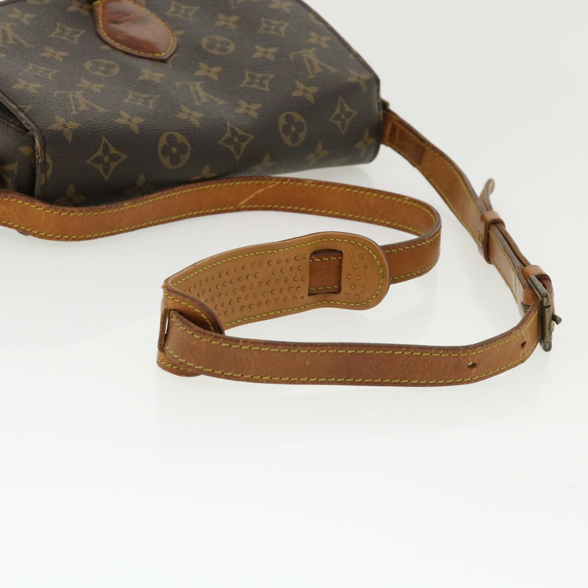 LOUIS VUITTON Monogram Saint Cloud GM Shoulder Bag M51242 LV Auth jk3015