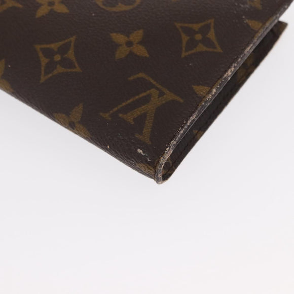LOUIS VUITTON Monogram Bucket GM Accessory Pouch LV Auth ka002