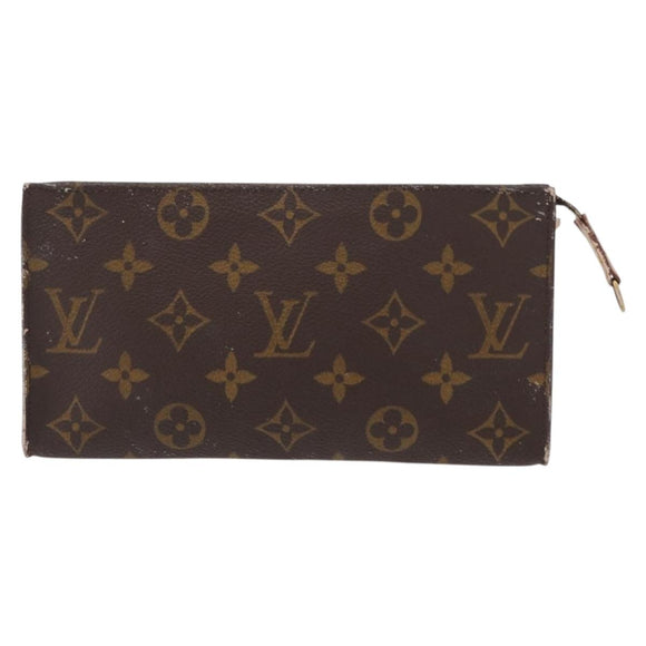LOUIS VUITTON Monogram Bucket GM Accessory Pouch LV Auth ka002
