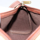 Burberrys Nova Check Shoulder Bag PVC Beige Gold Auth ka004-18