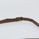 Burberrys Nova Check Shoulder Bag PVC Beige Gold Auth ka004-8