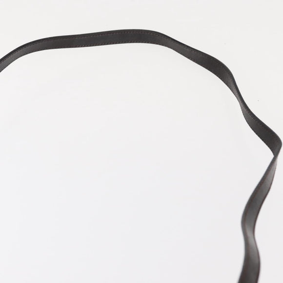 Salvatore Ferragamo Hand Bag Leather Brown Gold Auth ka006