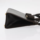 Salvatore Ferragamo Hand Bag Leather Brown Gold Auth ka006-3