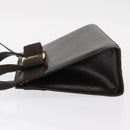 Salvatore Ferragamo Hand Bag Leather Brown Gold Auth ka006-4