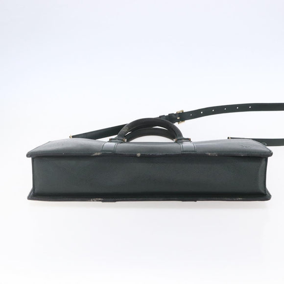 LOUIS VUITTON Taiga Porte Documents Rozan Bag Epicea M30054 LV Auth ka008